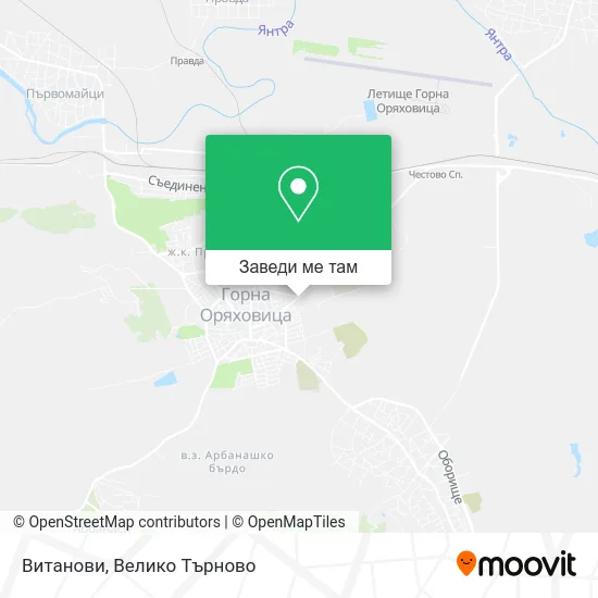 Витанови карта