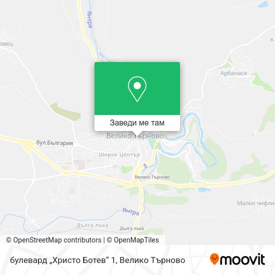булевард „Христо Ботев“ 1 карта