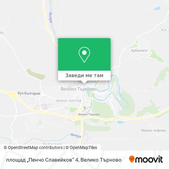 площад „Пенчо Славейков“ 4 карта