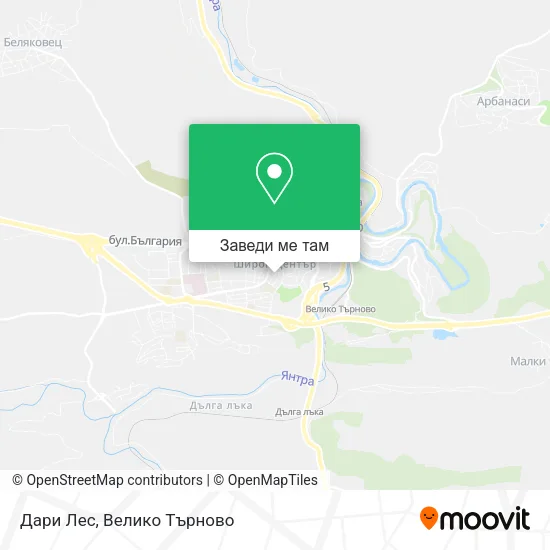 Дари Лес карта