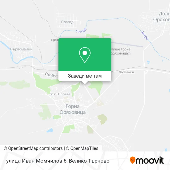 улица Иван Момчилов 6 карта