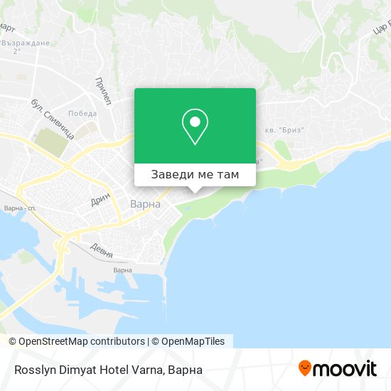 Rosslyn Dimyat Hotel Varna карта