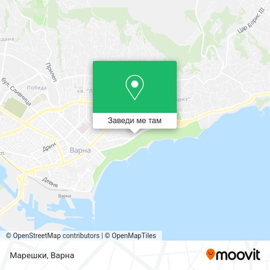 Марешки карта