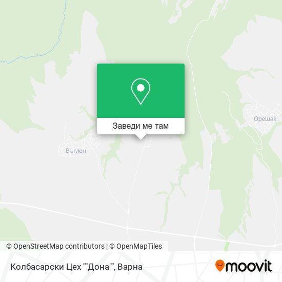 Колбасарски Цех "Дона" карта