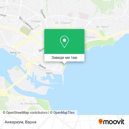 Аквариум карта