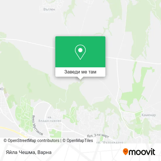 Яйла Чешма карта