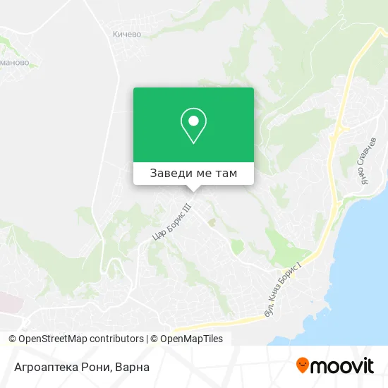 Агроаптека Рони карта