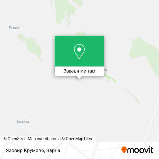 Язовир Крумово карта