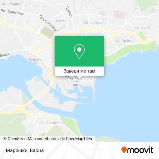 Марешки карта