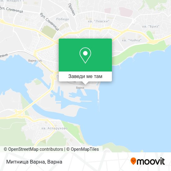 Митница Варна карта