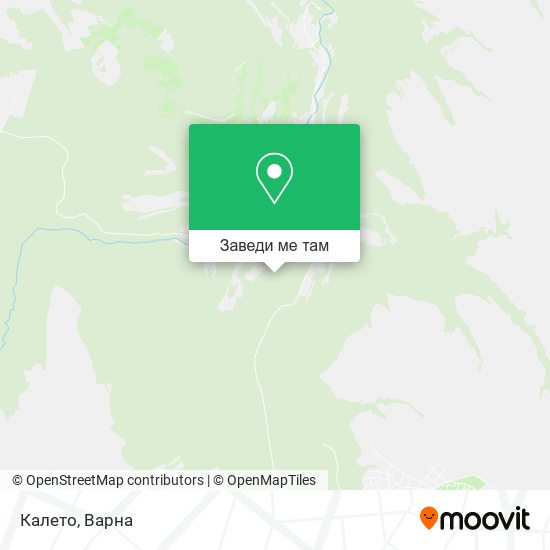 Калето карта