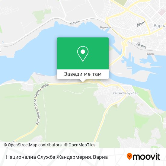 Национална Служба Жандармерия карта