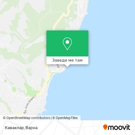 Каваклар карта
