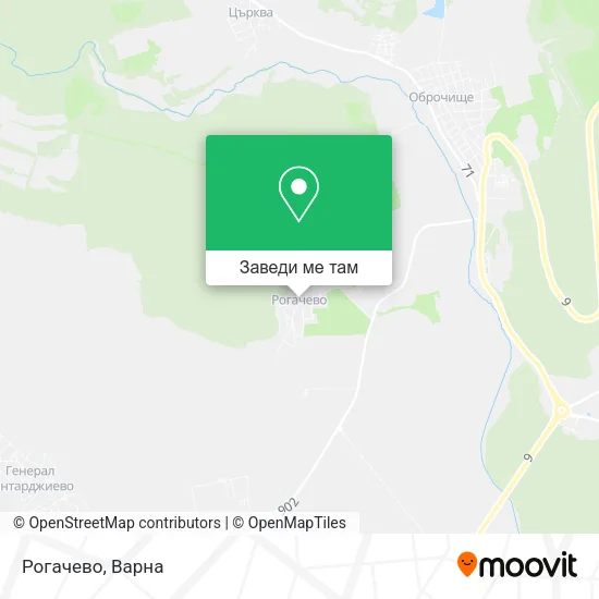 Рогачево карта