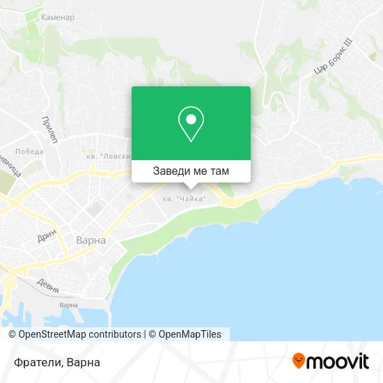 Фратели карта