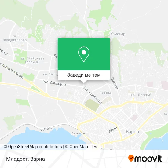 Младост карта