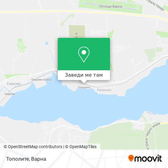 Тополите карта