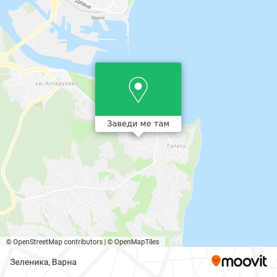 Зеленика карта