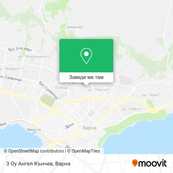 3 Оу Ангел Кънчев карта