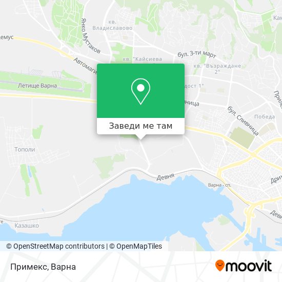 Примекс карта