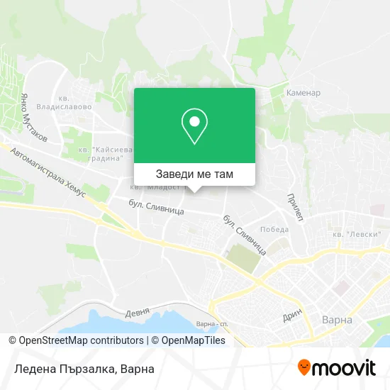 Ледена Пързалка карта