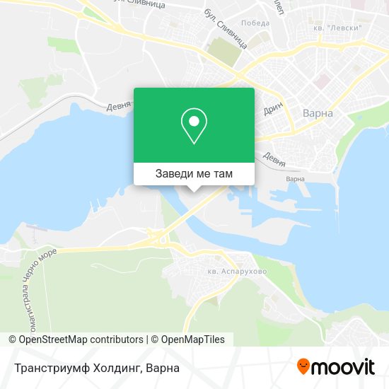 Транстриумф Холдинг карта