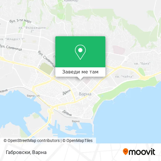 Габровски карта