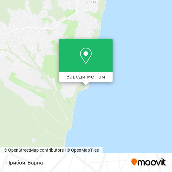 Прибой карта