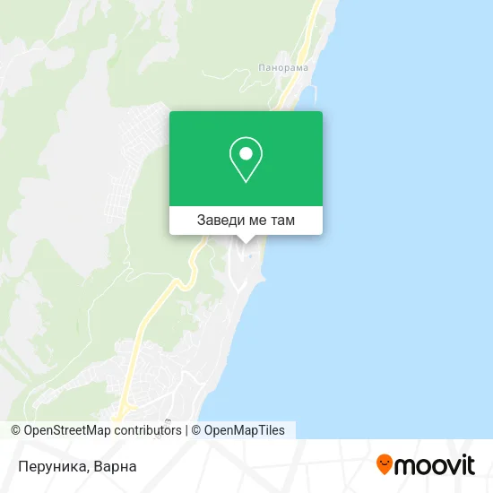 Перуника карта