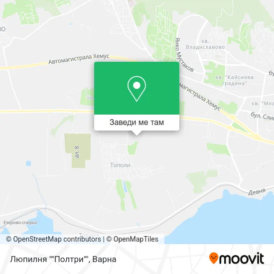 Люпилня ""Полтри"" карта