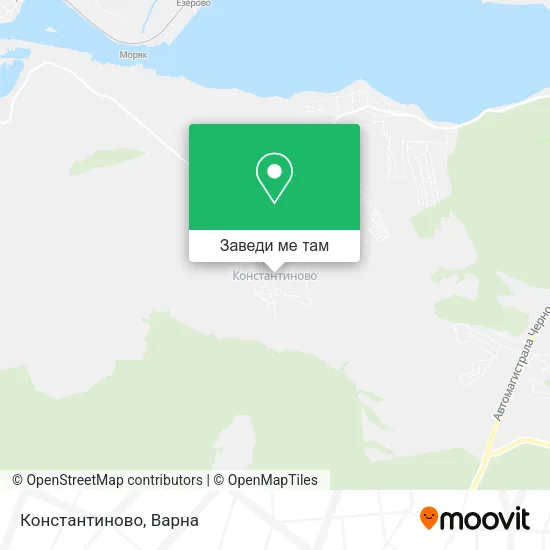 Константиново карта