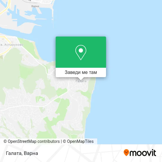 Галата карта