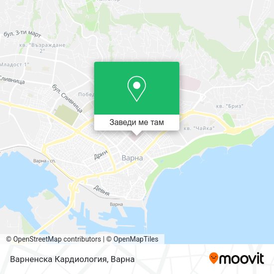 Варненска Кардиология карта