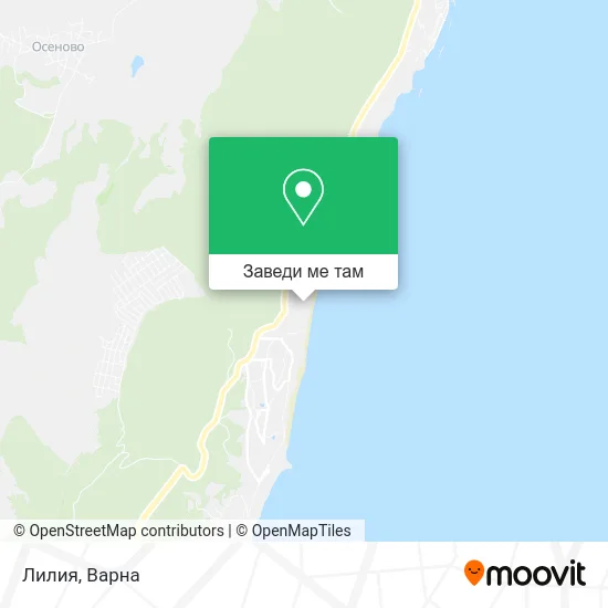 Лилия карта