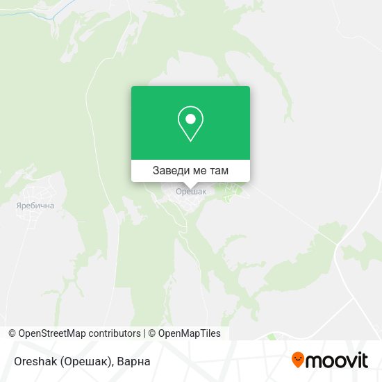 Oreshak (Орешак) карта