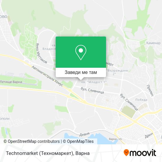 Technomarket (Техномаркет) карта