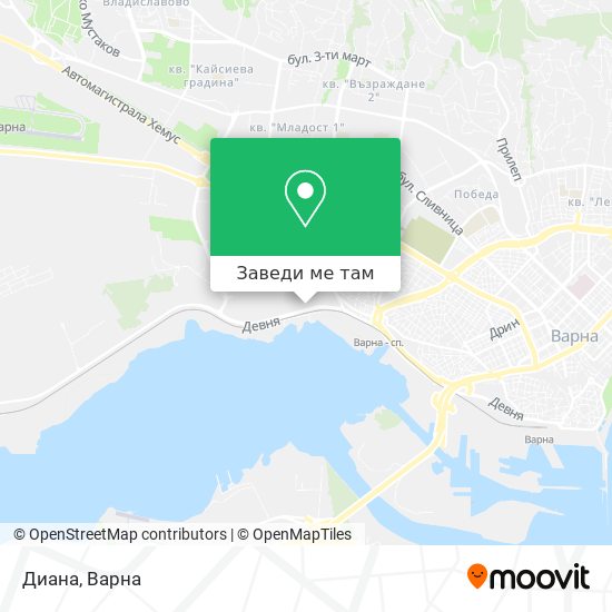 Диана карта