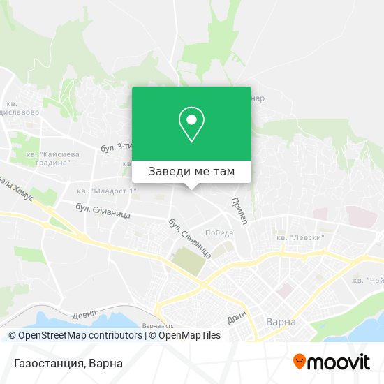 Газoстанция карта
