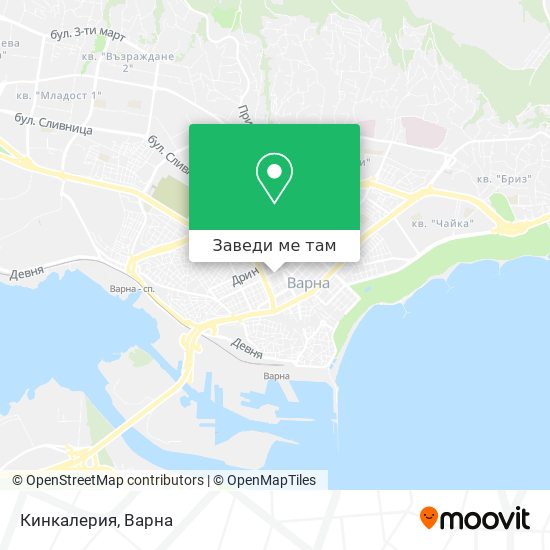 Кинкалерия карта