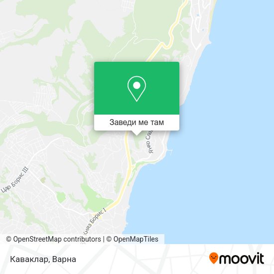 Каваклар карта