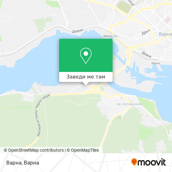 Варна карта