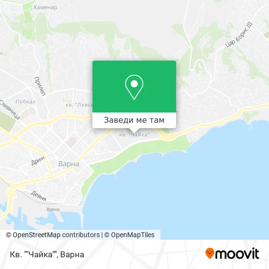 Кв. ""Чайка"" карта