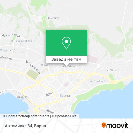 Автомивка 34 карта