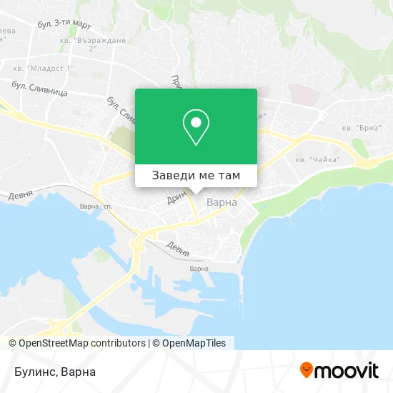 Булинс карта