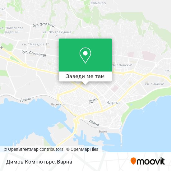 Димов Компютърс карта