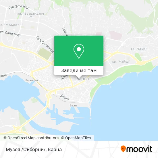 Музея /Съборни/ карта