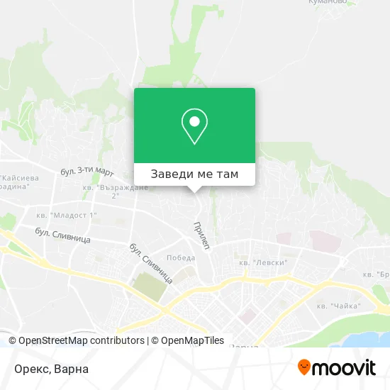 Орекс карта