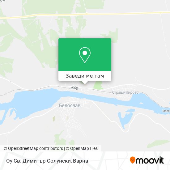 Оу Св. Димитър Солунски карта
