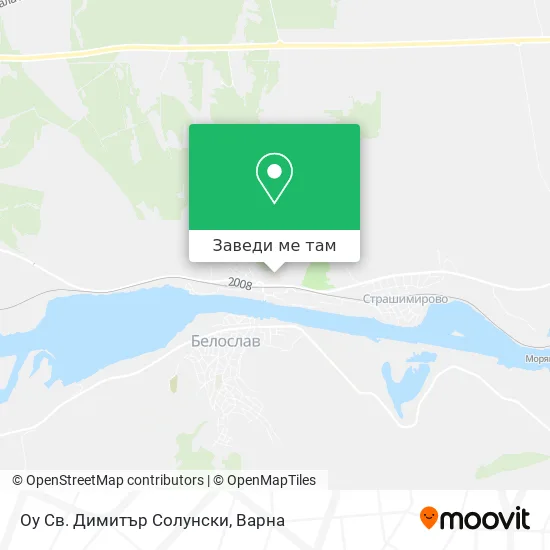 Оу Св. Димитър Солунски карта
