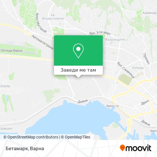 Бетамарк карта